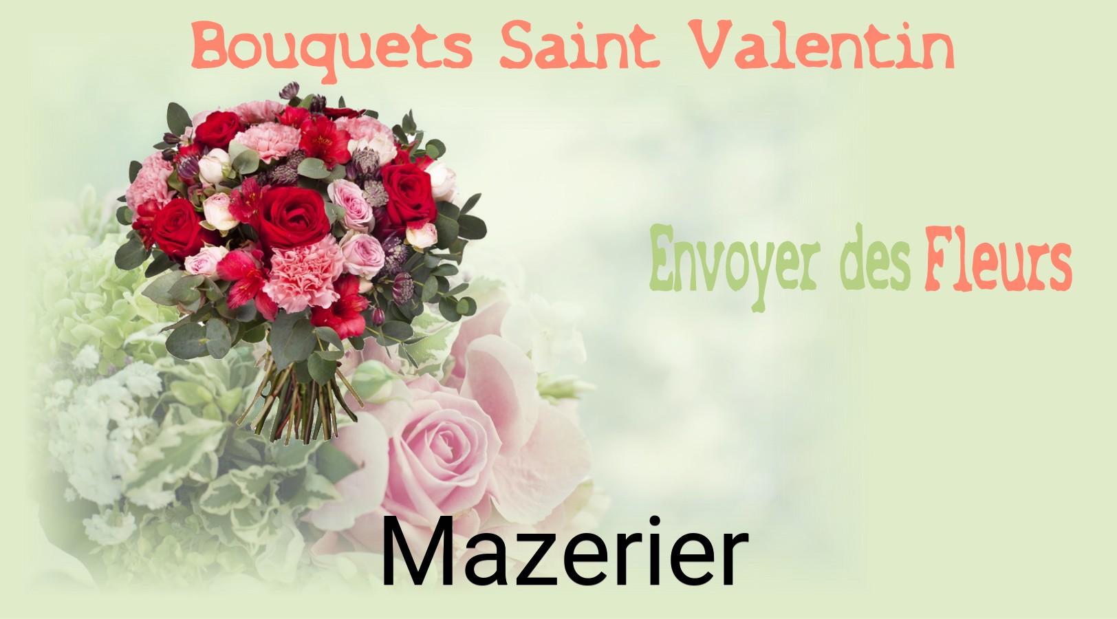 Roses de Saint-Valentin livrées à Mazerier